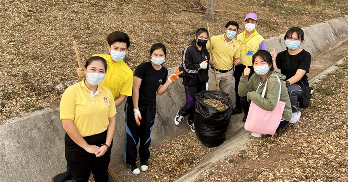 รองคณบดีฝ่ายคุณภาพนิสิต คณะศิลปศาสตร์ เข้าร่วมกิจกรรมจิตอาสาพัฒนาอ่างหลวง